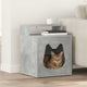 Vidaxx Katzenhaus Beton 42,5 x 40 x 53,5 cm verarbeitetes Holz