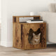 Vidaxxl Katzenhaus Altholz 42,5 x 40 x 53,5 cm verarbeitetes Holz