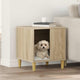 Vidaxl Hundehütte Sonoma 44 x 42 x 49 cm aus handgefertigtem Holz