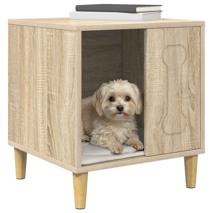 Vidaxl Hundehütte Sonoma 44 x 42 x 49 cm aus handgefertigtem Holz