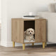 Vidaxxl Hundehütte traditionelle Eiche 44 x 42 x 49 cm Holzwerkstoff