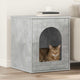 Vidaxx Katzenhaus Beton 53 x 52 x 62 cm verarbeitetes Holz