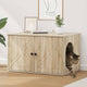Vidaxl Katzenhaus Sonoma 85 x 55 x 50,5 cm aus handgefertigtem Holz