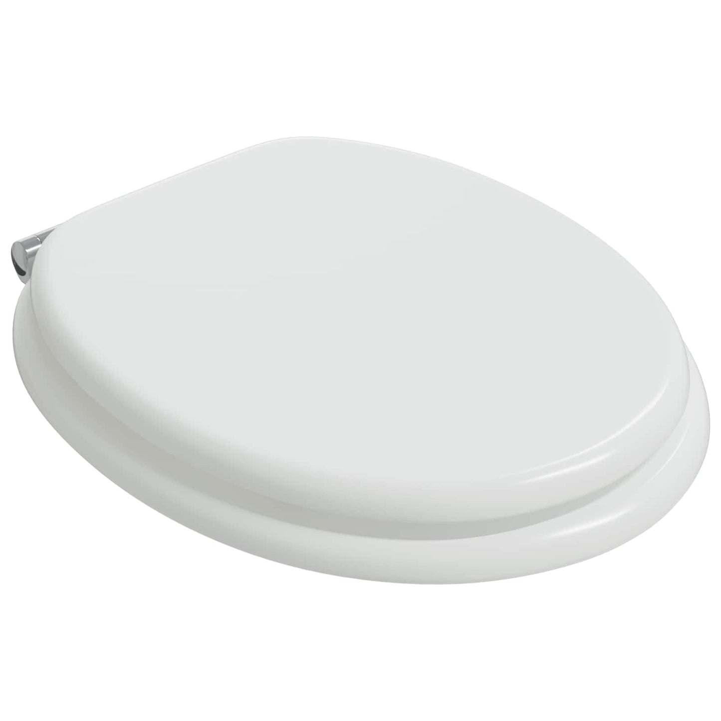 Vidaxx WC-Sitz mit Absenkautomatik, 2 Stück, weiß, 44 x 38 cm, MDF-Platte