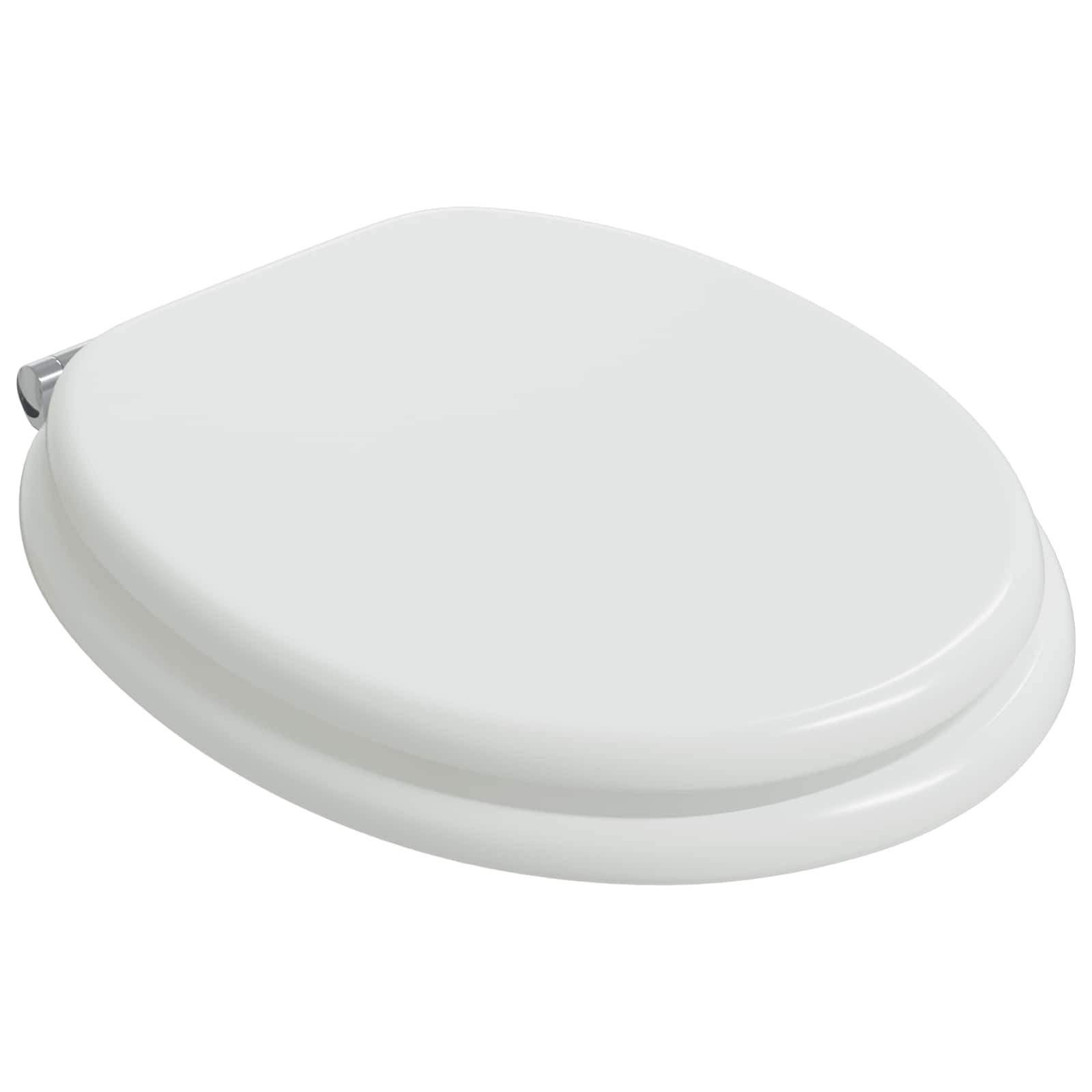 Vidaxx WC-Sitz mit Absenkautomatik, 2 Stück, weiß, 44 x 38 cm, MDF-Platte