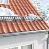Vidaxx Dachschneehalterung Anthrazit 100 x 2,5 x 20 cm Stahl