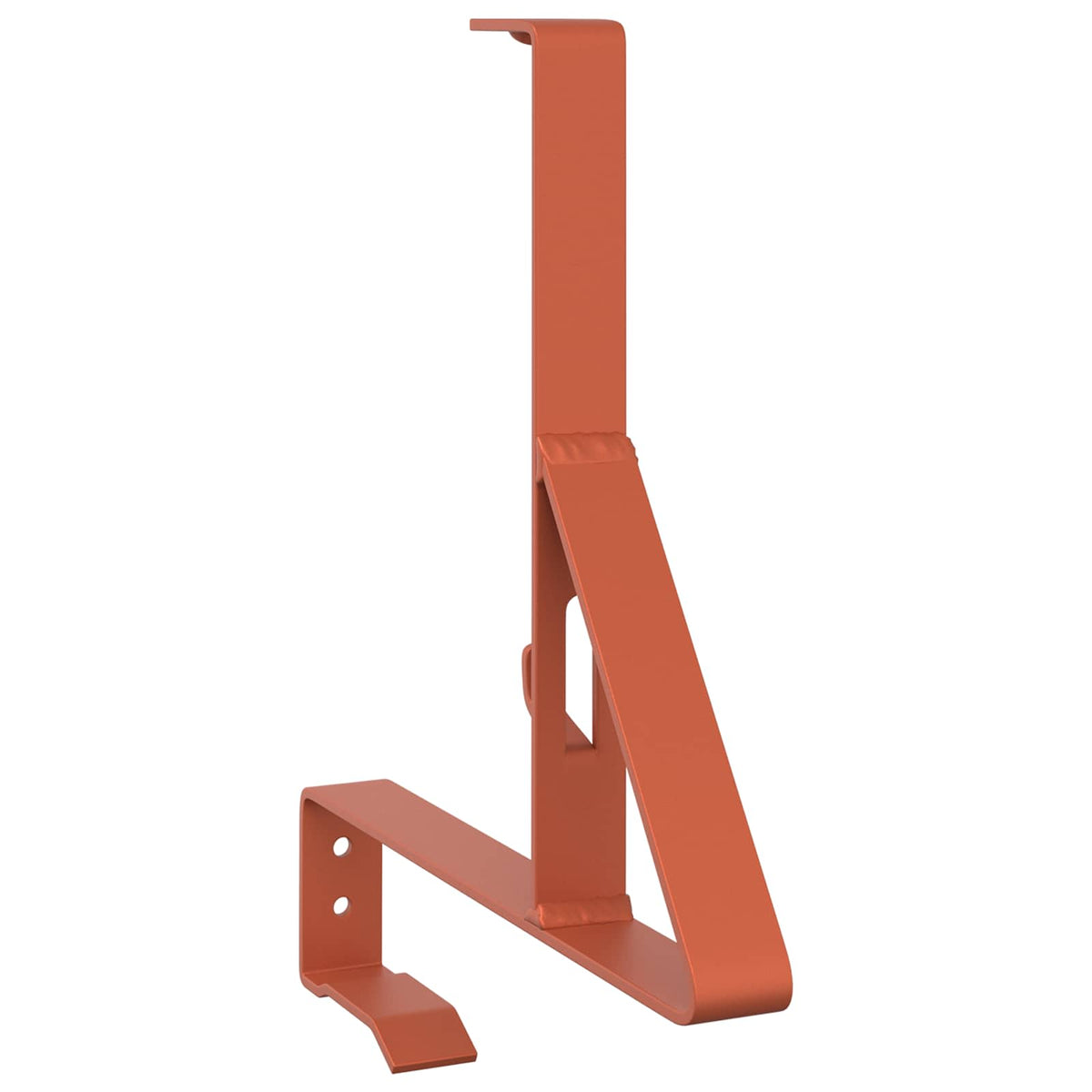 VidaXL Schneeschutzstütze Rot 29,5 x 3 x 34,5 cm Stahl