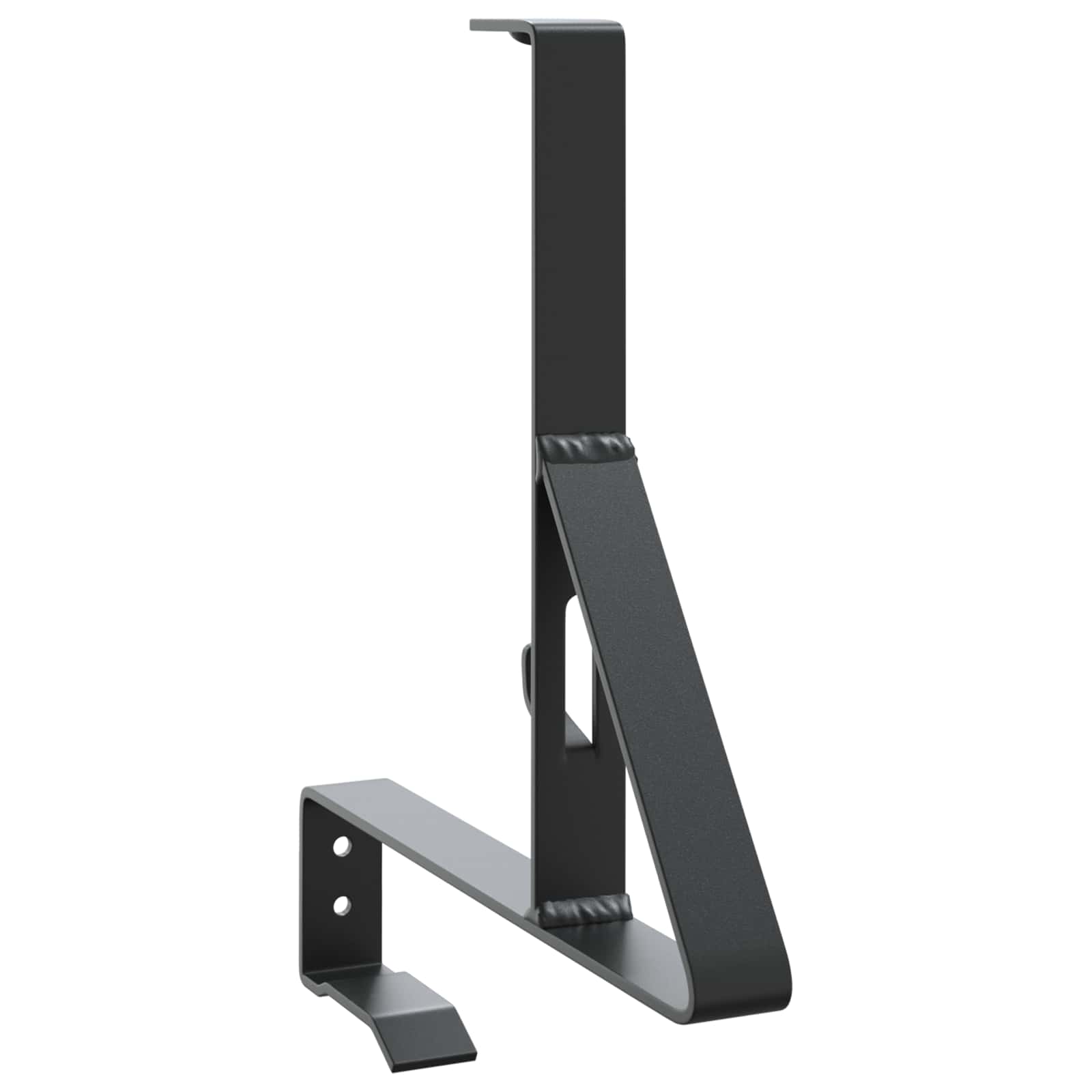 Vidaxx Schneeschutzträger schwarz 29,5 x 3 x 34,5 cm Stahl