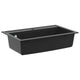 Vidaxx schwarzes Waschbecken 795 x 505 mm Granit