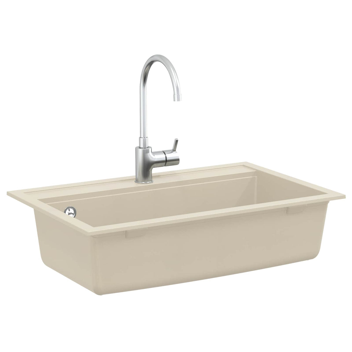 Vidaxx Waschbecken Beige 795 x 505 mm Granit