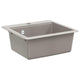 Vidaxx graues Waschbecken 470 x 440 mm Granit
