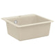 Vidaxx Waschbecken Beige 470 x 440 mm Granit