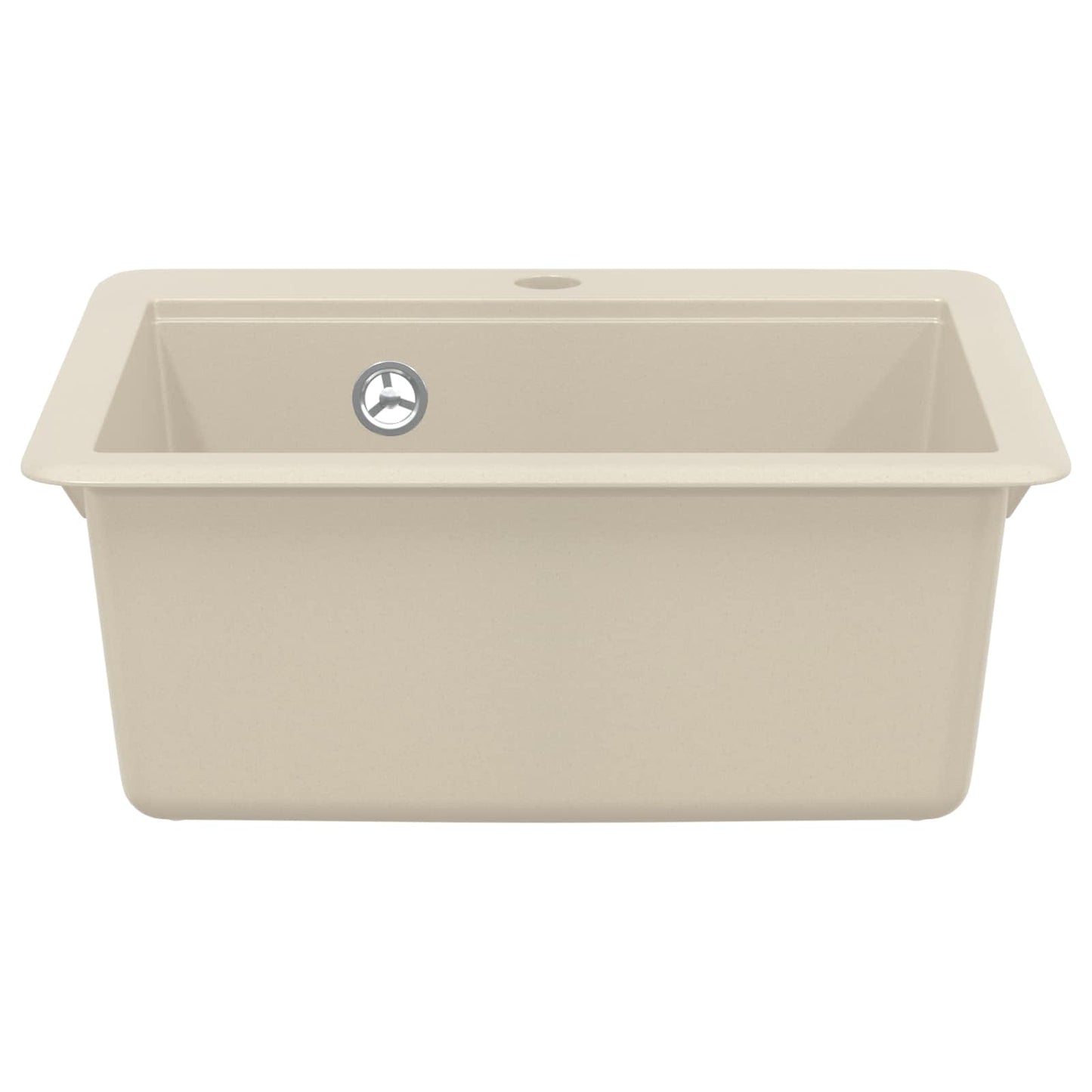 Vidaxx Waschbecken Beige 470 x 440 mm Granit