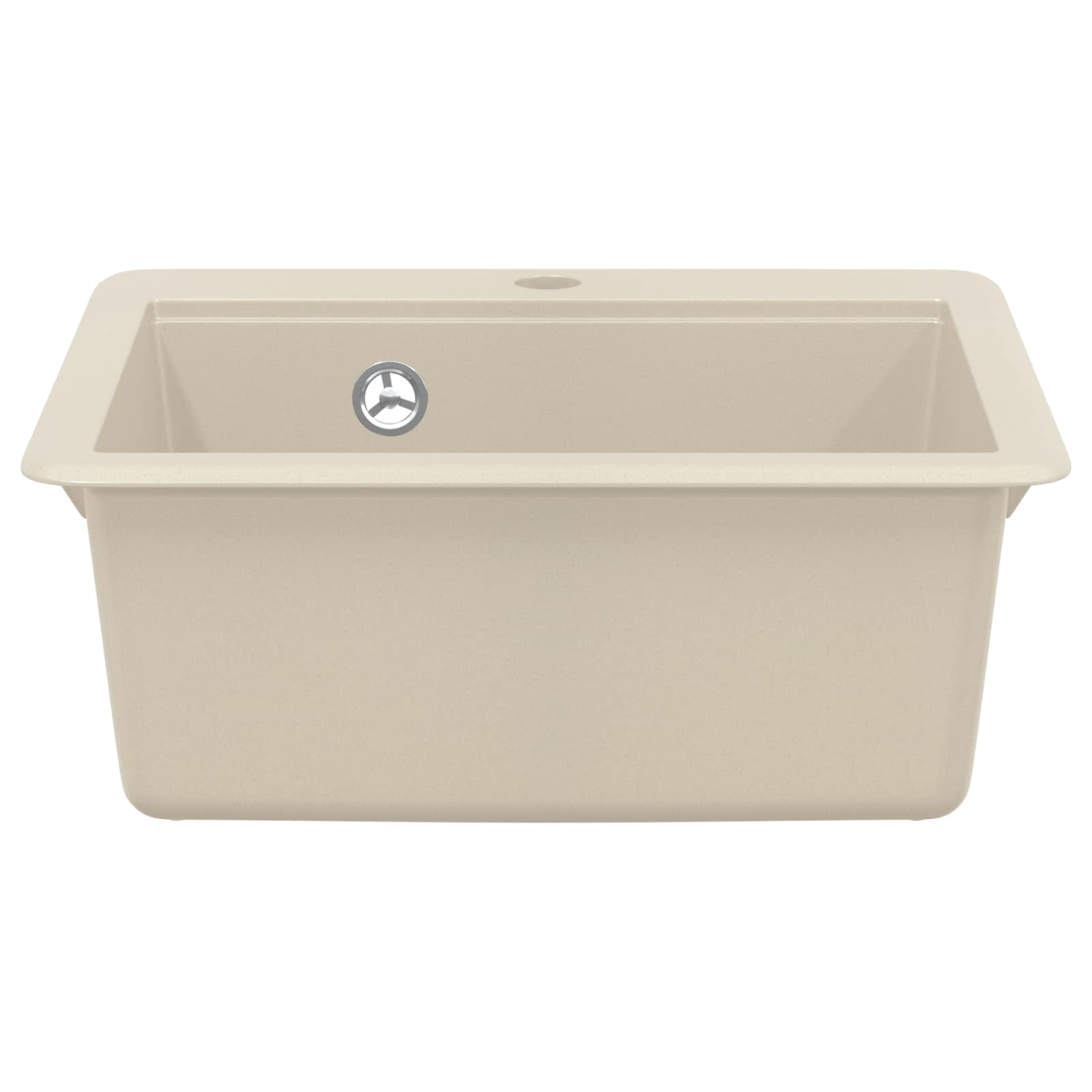 Vidaxx Waschbecken Beige 470 x 440 mm Granit