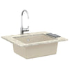 Vidaxx Waschbecken Beige 530 x 460 mm 80 % Quarz und 20 % Harz