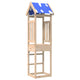 Vidaxx Spielturm braun 52,5 x 46,5 x 208 cm massives Kiefernholz