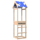 Vidaxx Spielturm braun 52,5 x 46,5 x 195 cm massives Kiefernholz