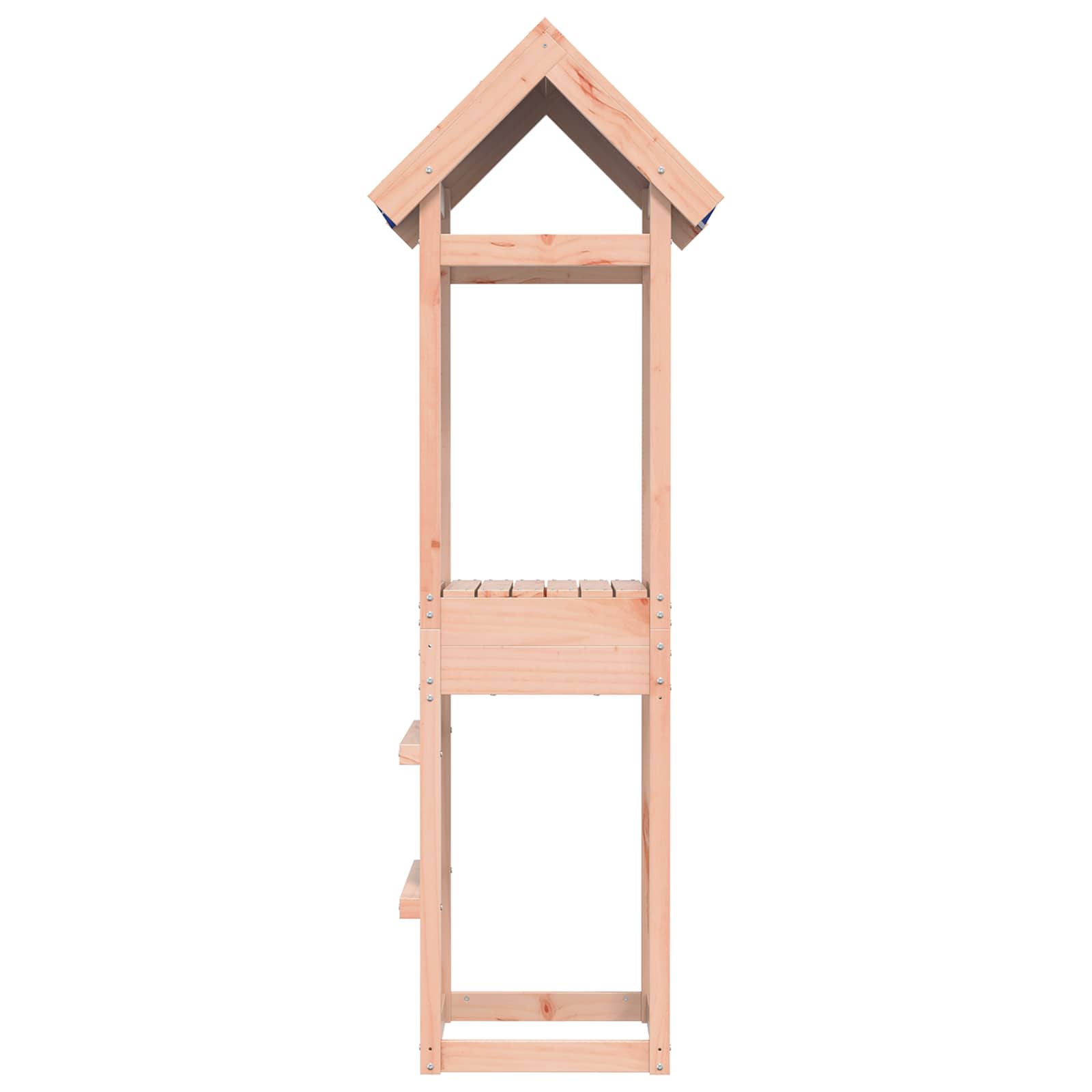 Vidaxl Spielturm braun 52,5 x 46,5 x 195 cm massives Douglas-Holz