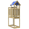 Vidaxl Spielturm braun massiv imprägniertes Holz