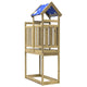 Vidaxl Spielturm braun massiv imprägniertes Holz