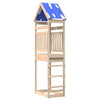 Vidaxx Spielturm braun 52,5 x 85 x 265 cm massives Kiefernholz