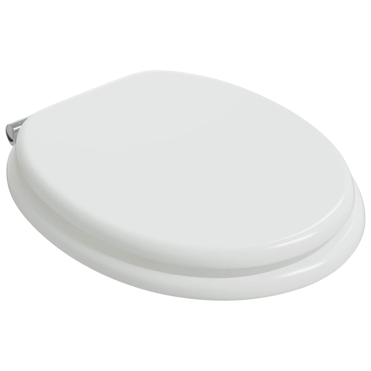 Vidaxx WC-Sitz mit Absenkautomatik, weiß, 44 x 38 cm, MDF-Platte