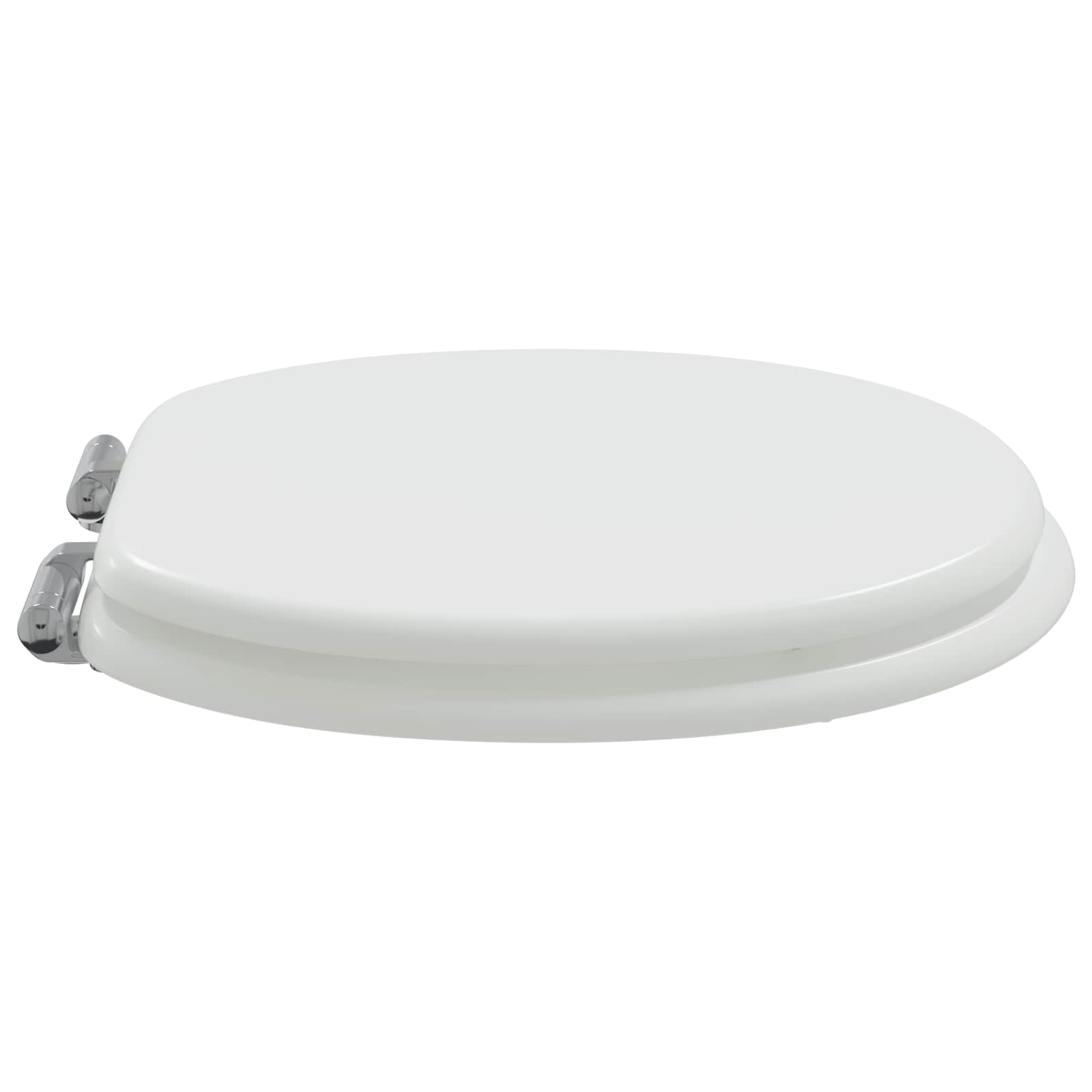 Vidaxx WC-Sitz mit Absenkautomatik, weiß, 44 x 38 cm, MDF-Platte