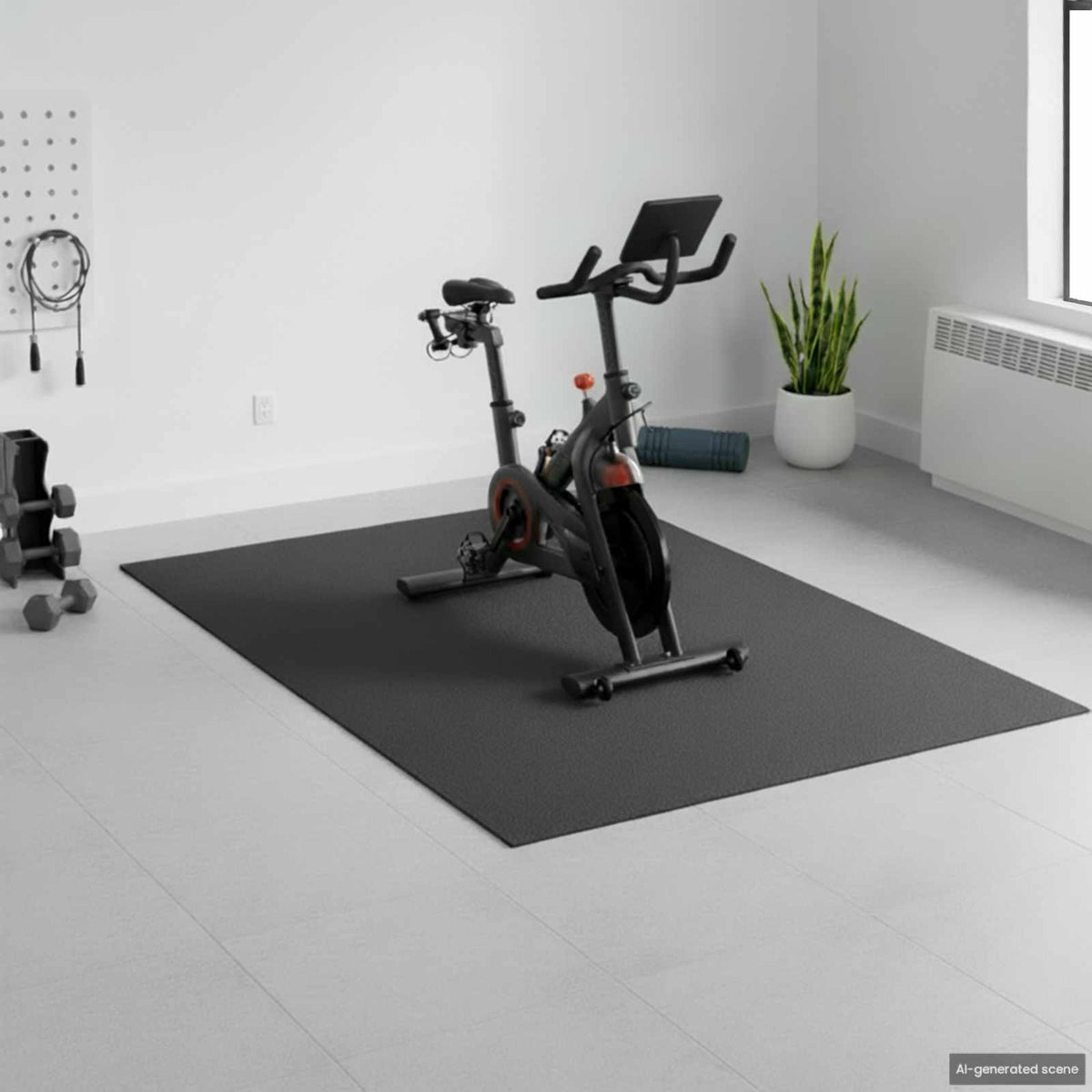 Vidaxx Sportschutzmatte schwarz 213 x 152 x 0,6 cm PVC