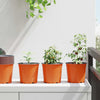 Vidaxx Blumentopf 50 Stück Terrakotta ø 15 x 13 cm Kunststoff