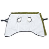 Vidaxxl Hundemantel mit Geschirr, Armeegrün, 4XL, Fleece und Polyester