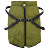 VidaXL Hundemantel mit Geschirr, Armeegrün, 5XL, Fleece und Polyester