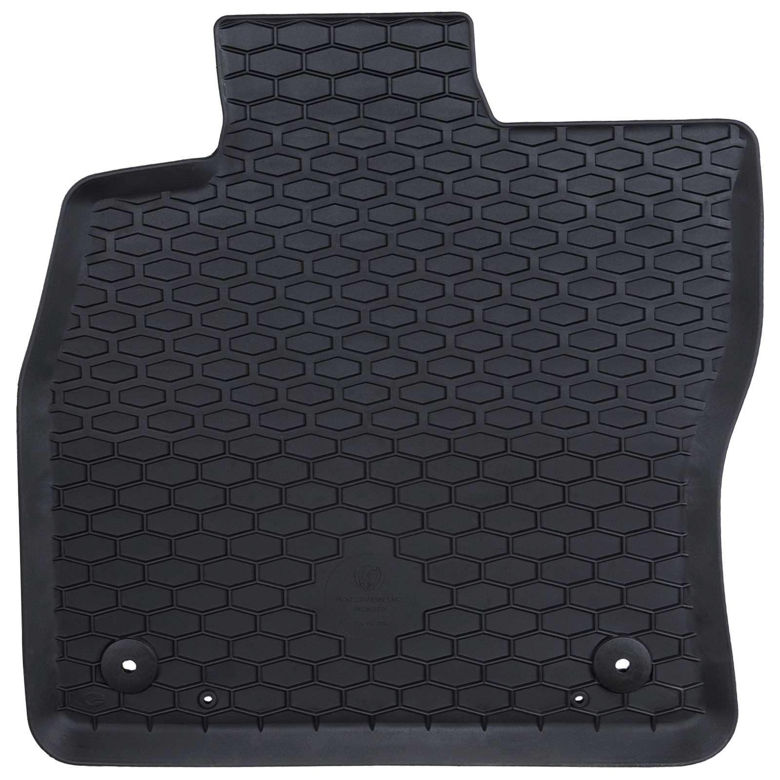VidaXL Auto-Fußmatte 4-tlg. Schwarz passend für Audi A3 2012-2020 Gummi