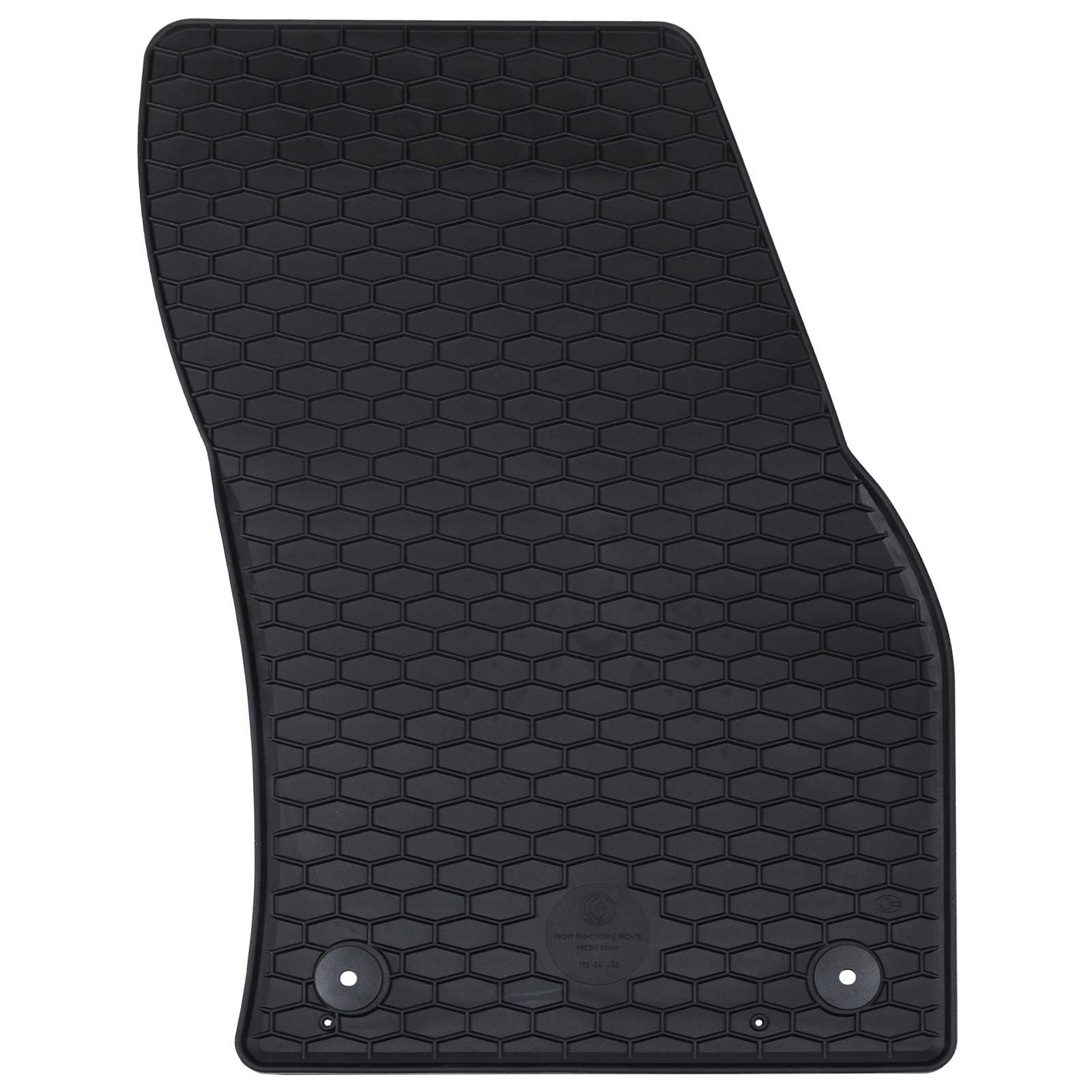 VidaXL Auto-Fußmatte 4 Stück schwarz TPE