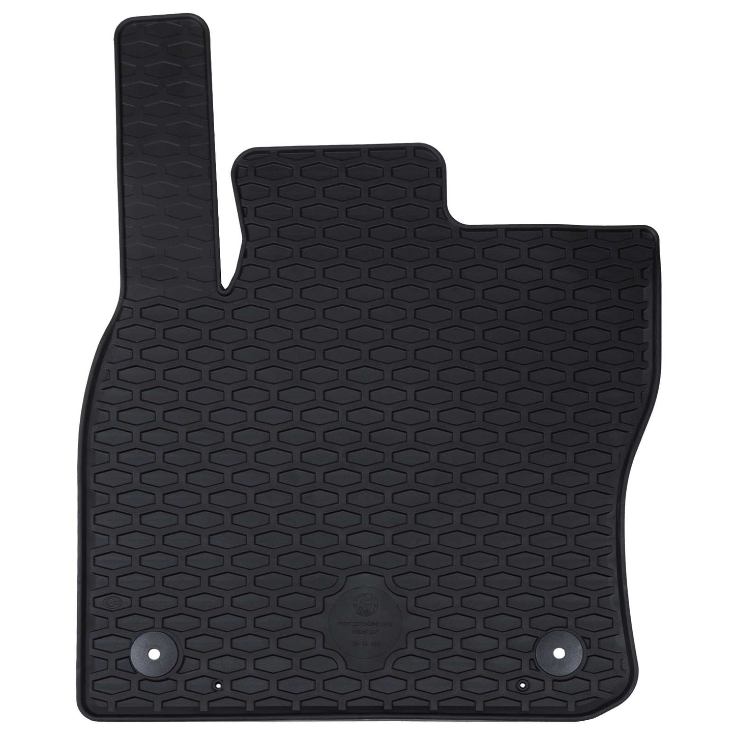 VidaXL Auto-Fußmatte 4 Stück schwarz TPE