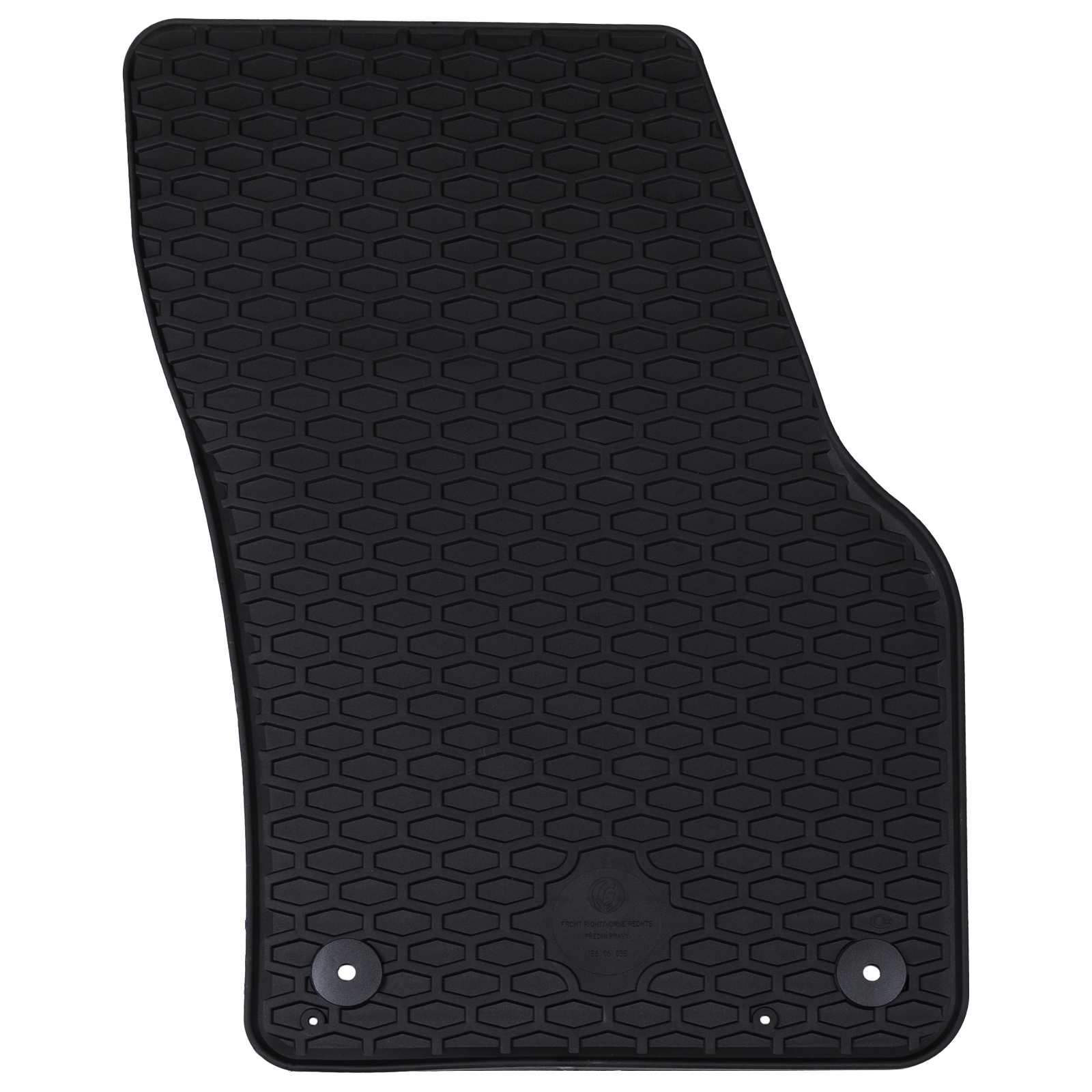 Vidaxl Auto-Fußmatte 4 Stück schwarz VW Tiguan Tdi Gummi
