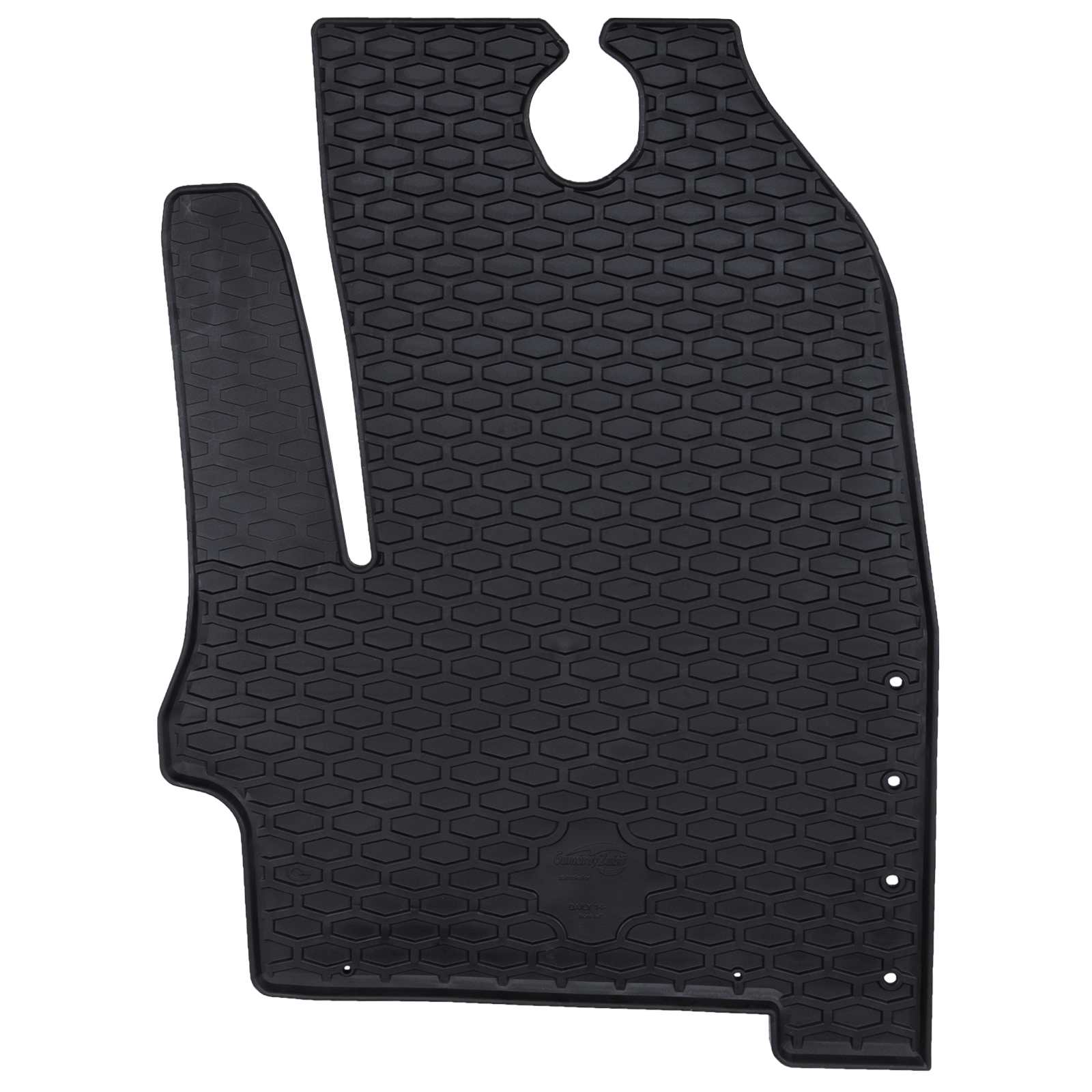 Vidaxxl Auto-Fußmatte 3 Stück schwarz Iveco Daily Gummi