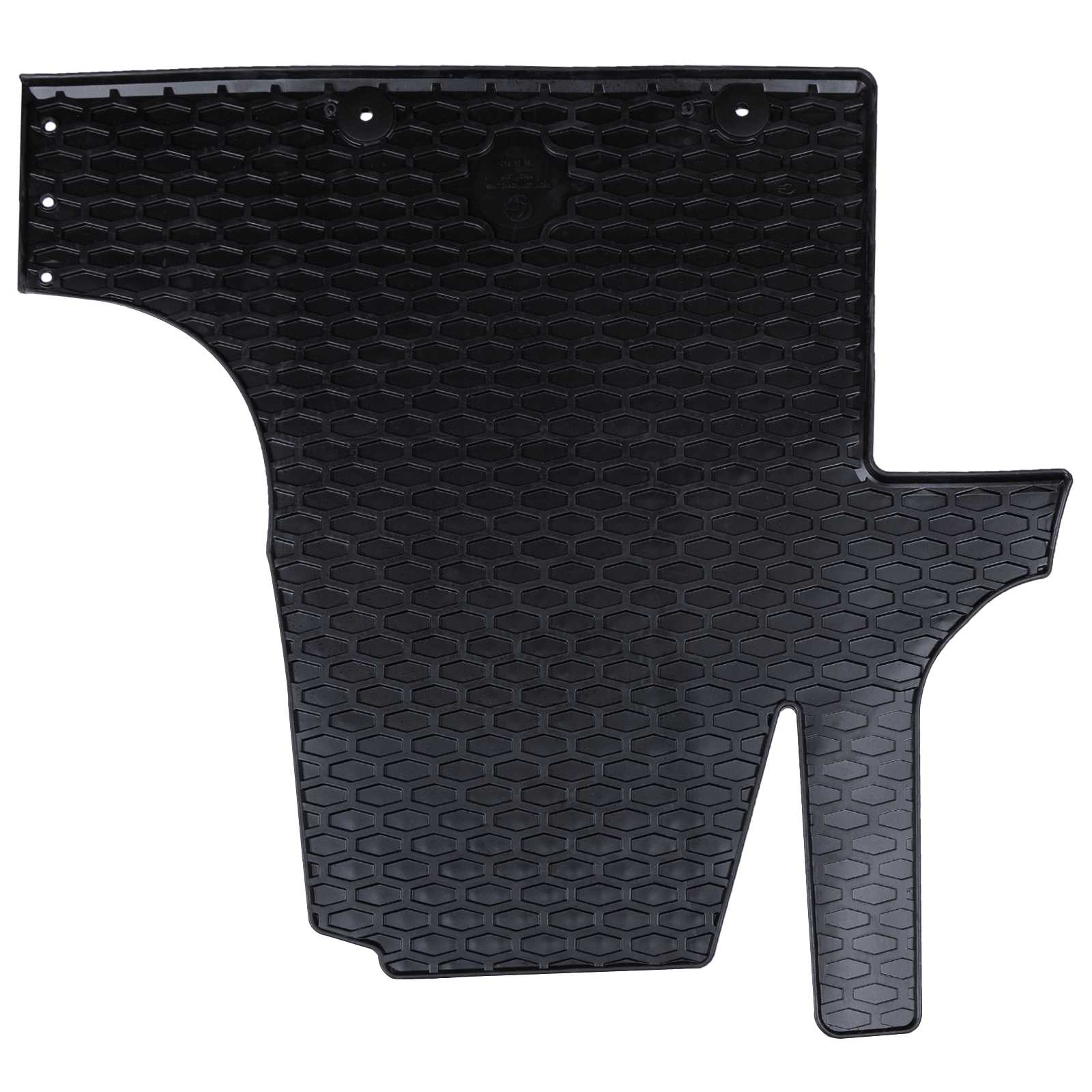 VidaXL Auto-Fußmatte 3 Stück schwarz VW T5, T6, für Multivan Gummi