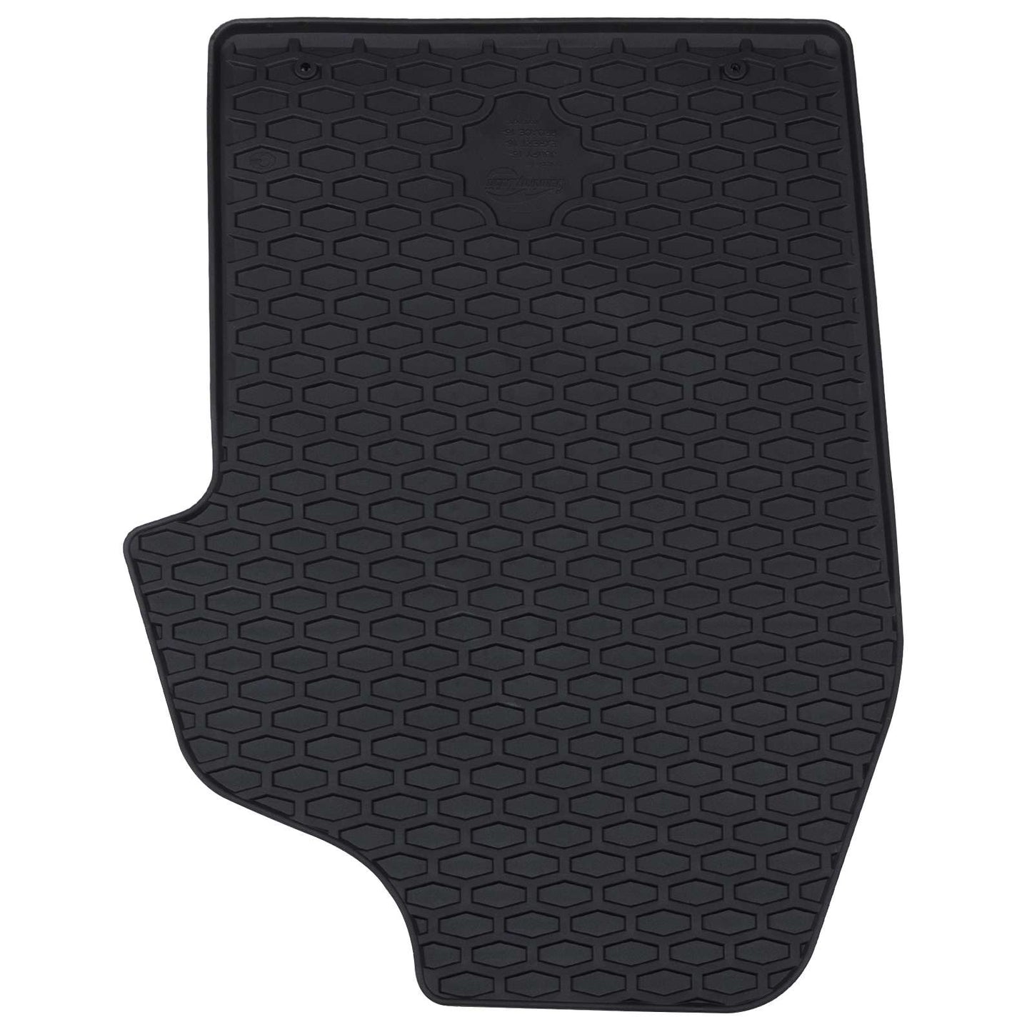 VidaXL Auto-Fußmatte 3 Stück schwarz TPE