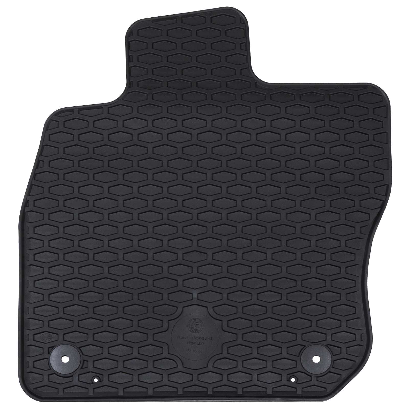 VidaXL Auto-Fußmatte 4-tlg. Schwarz passend für VW Golf VIII Variante TPE