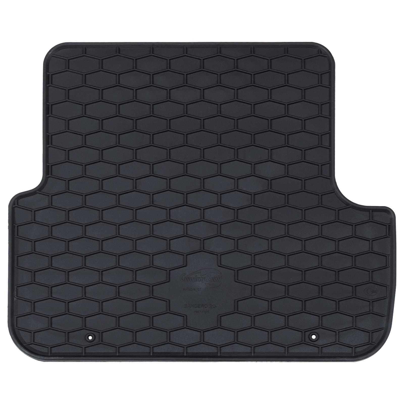 VidaXL Auto-Fußmatte 4 Stück schwarz passend für Sandero TPE