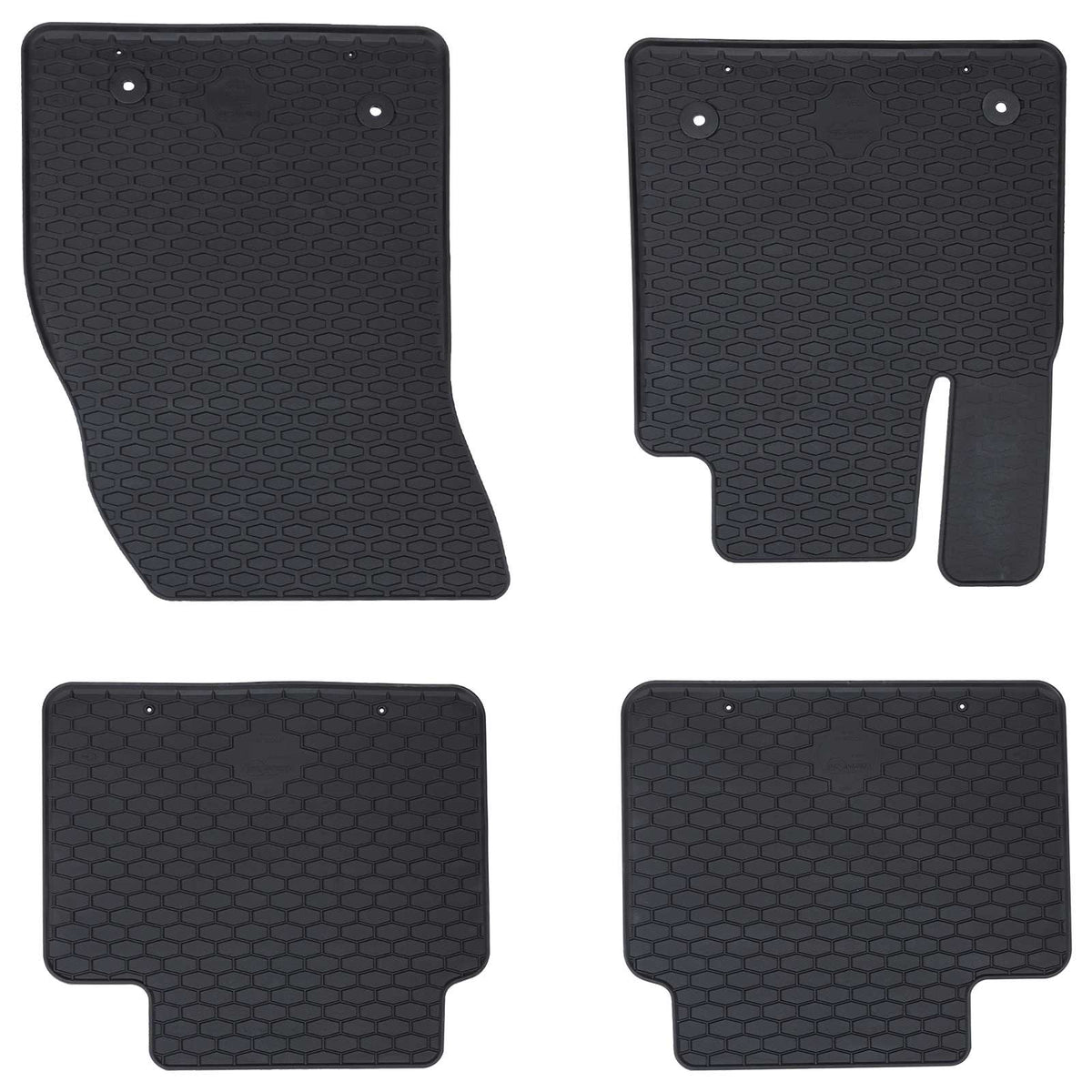 VidaXL Auto-Fußmatte 4-tlg. Schwarz passend für Ford Focus 4D Aft.