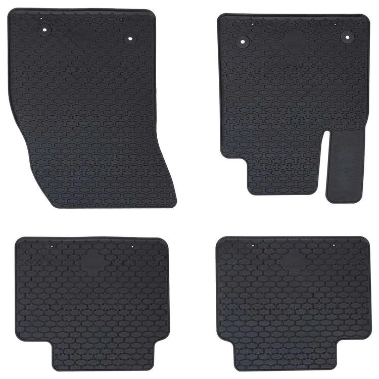 VidaXL Auto-Fußmatte 4-tlg. Schwarz passend für Ford Focus 4D Aft.