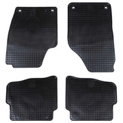 VidaXL Auto-Fußmatte 4-tlg. Schwarz passend für VW Polo 10 01-09 NS - afbeelding 1