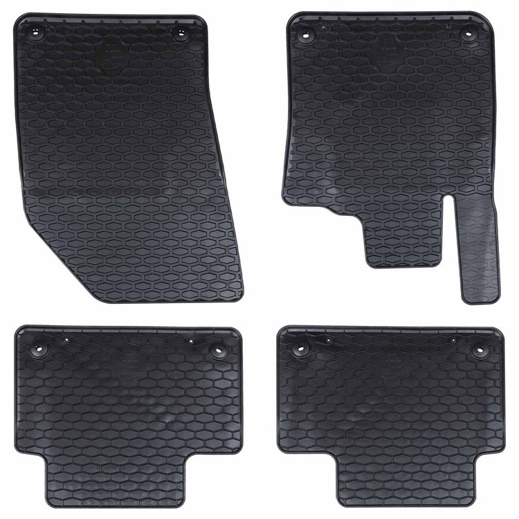 VidaXL Auto-Fußmatte 4-tlg. Schwarz passend für Volvo S60 V60 4D AFT