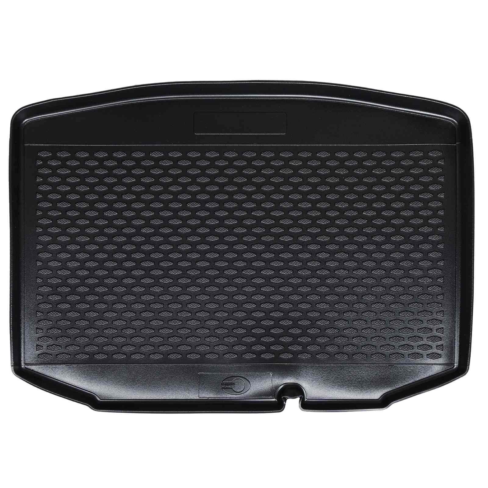 Vidaxxl Kofferraummatte Schwarz passend für Skoda Fabia II HB TPE