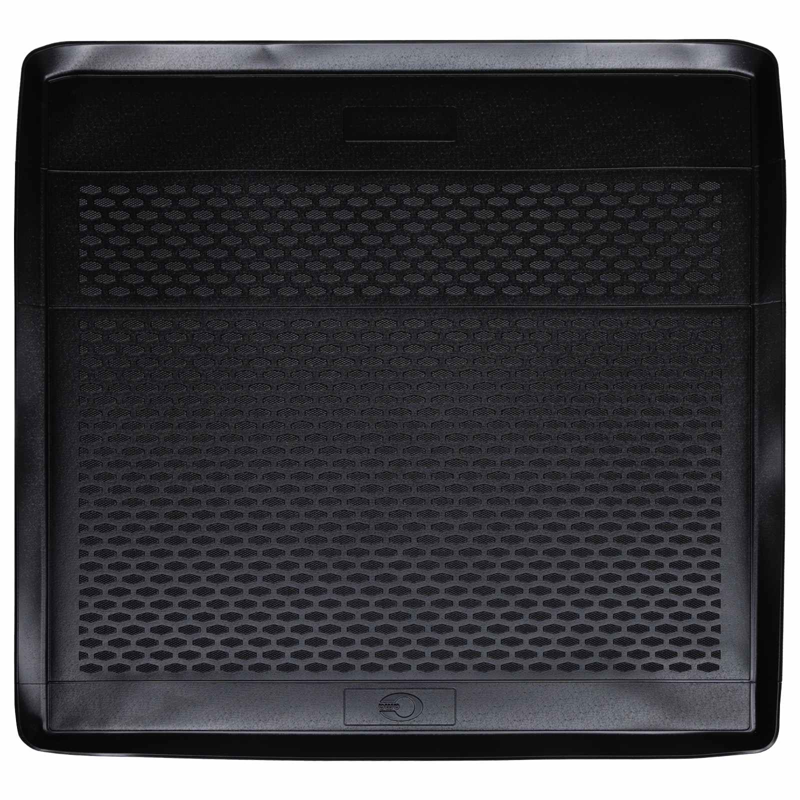 Vidaxxl Kofferraummatte schwarz 308 sw Gummi
