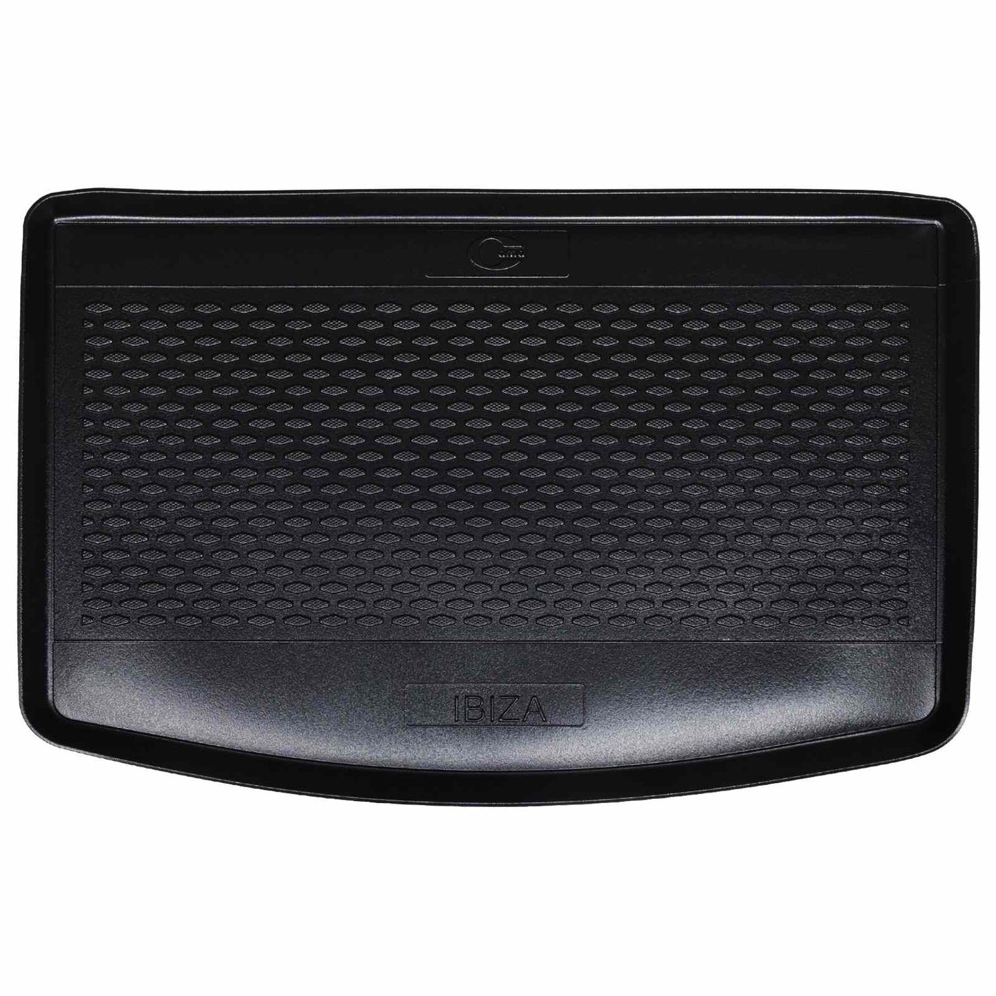VidaXL Kofferraummatte schwarz Sitz Ibiza Oberboden Gummi