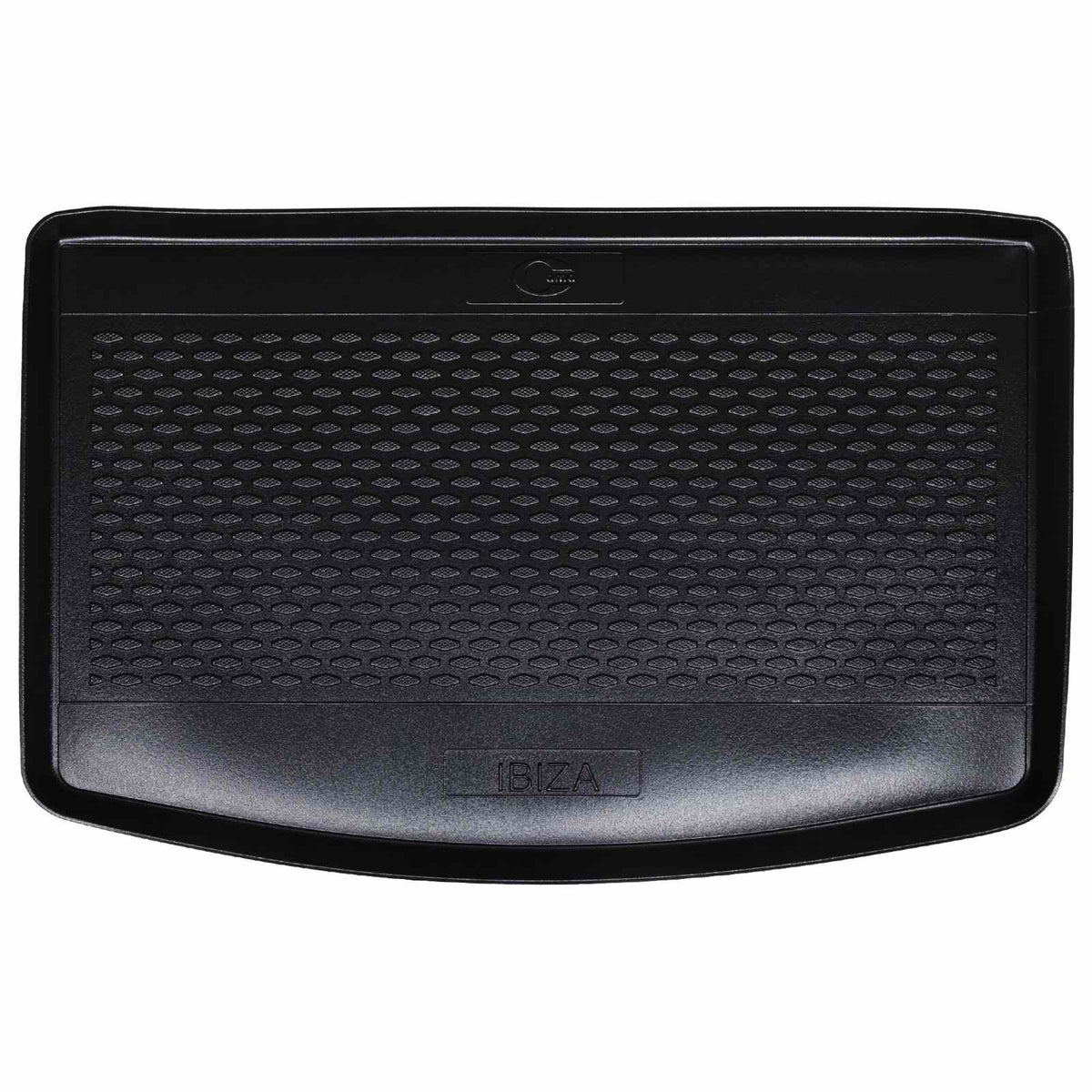 VidaXL Kofferraummatte schwarz Sitz Ibiza Oberboden Gummi