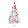 Vidaxx künstlicher klappbarer Weihnachtsbaum weiß 180 cm PVC und Stahl