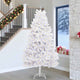 Vidaxx künstlicher klappbarer Weihnachtsbaum weiß 270 cm PVC und Stahl